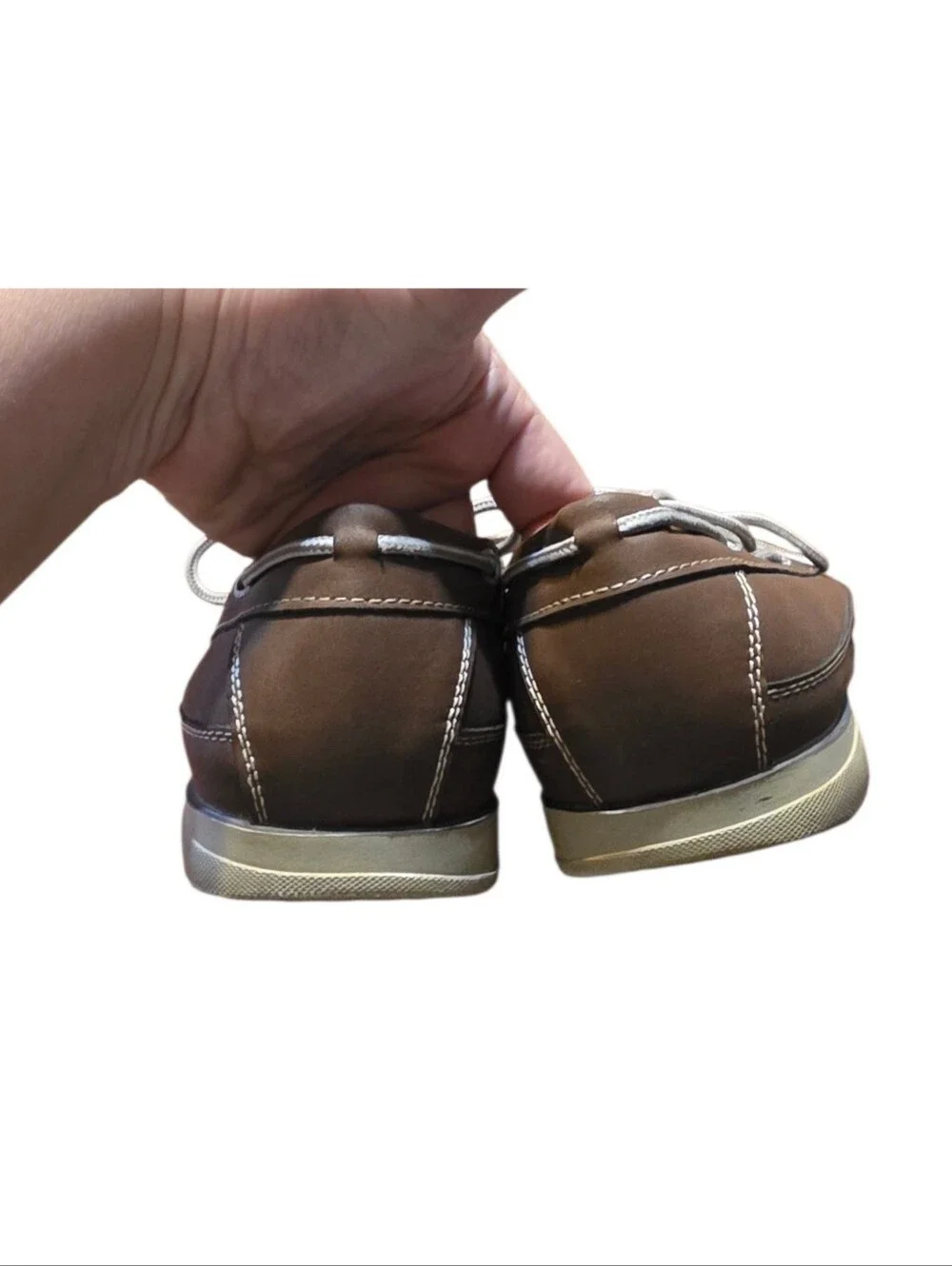 David Stone Boat Shoes Brown Size 11